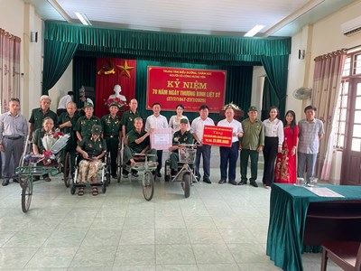 Hội CCB cơ quan Bộ VHTTDL gặp mặt, tri ân thương bệnh binh nhân ngày 27.7