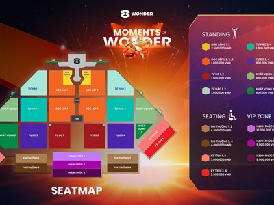 Siêu nhạc hội Moments of Wonder chính thức bán vé từ 1.8: khai hoả cuộc đua săn vé