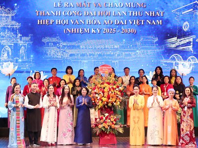 Hiệp hội Văn hóa Áo dài Việt Nam ra mắt: Kết nối, bảo tồn và lan tỏa di sản