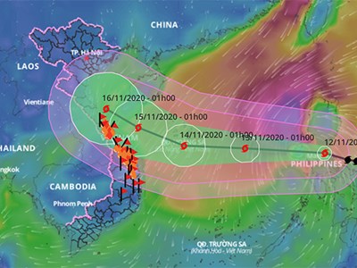 Áp thấp nhiệt đới có thể mạnh lên thành bão số 13, hướng vào miền Trung đầu tuần tới