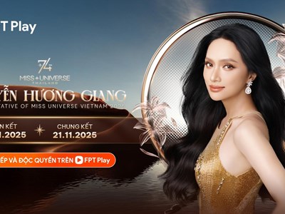 Miss Universe 2025 phát sóng độc quyền trên FPT Play