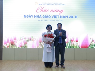 Nhà xuất bản Giáo dục Việt Nam kỷ niệm Ngày Nhà giáo Việt Nam 20.11