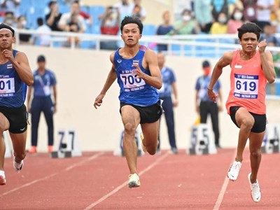 Tốc độ và giới hạn: Vì sao SEA Games cần hơn 60 năm để có một VĐV chạy dưới 10 giây?