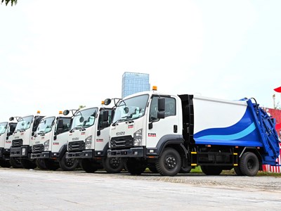 URENCO hiện đại hóa phương tiện: “Cú hích” cho môi trường đô thị Thủ đô