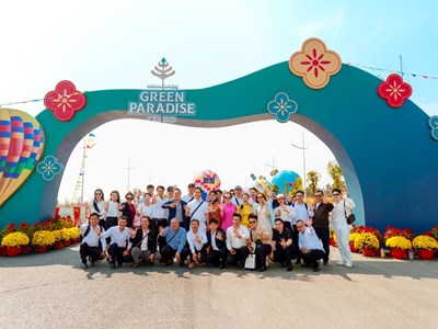 Đón Tết sớm tại siêu đô thị Vinhomes Green Paradise, cư dân tương lai bất ngờ khi trải nghiệm vượt xa kỳ vọng