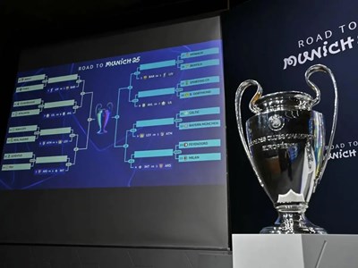 Kết quả bốc thăm vòng 1/8 Champions League: Man City tái ngộ Real Madrid