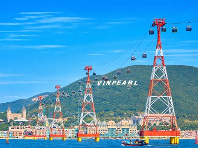 Cáp treo Vinpearl Nha Trang lọt Top cáp treo đẹp nhất châu Á