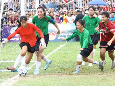 Lục Yên đăng quang Giải bóng đá nữ các dân tộc thiểu số Việt Nam