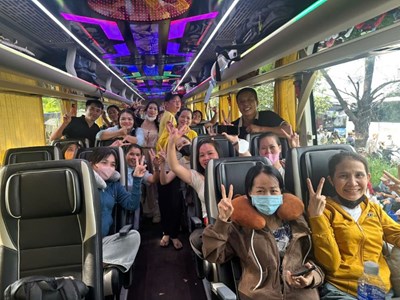 Biển xanh sau những ca làm