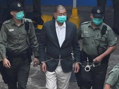 Ông trùm truyền thông Jimmy Lai bị tuyên án 20 năm tù