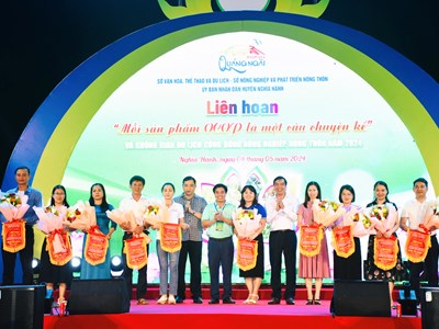 Liên hoan “Mỗi sản phẩm OCOP là một câu chuyện kể” và không gian du lịch cộng đồng