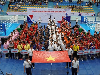 Khai mạc Giải vô địch Boxing trẻ toàn quốc năm 2024