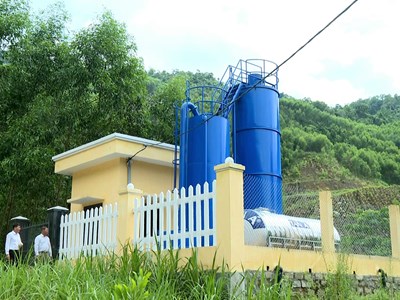 Giải “cơn khát” nước sạch cho người dân vùng cao