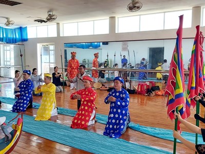 Chuẩn bị Hội thi Diễn xướng dân gian văn hóa các dân tộc