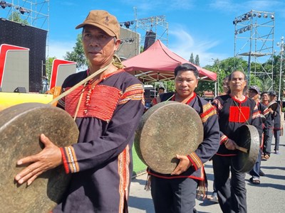 Hợp luyện chương trình Hội thi Diễn xướng dân gian văn hóa các dân tộc
