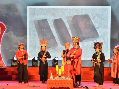 Độc đáo nghi thức lễ cấp sắc của dân tộc Tày tỉnh Thái Nguyên