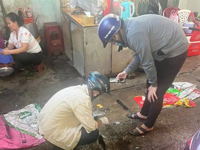 Chợ Quảng Ngãi xả nước thải vượt Quy chuẩn kỹ thuật quốc gia 6.600 lần