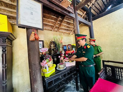 Kỷ niệm 148 năm ngày sinh nguyên Quyền Chủ tịch nước Huỳnh Thúc Kháng