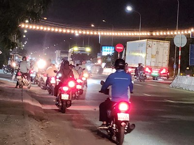 Tiềm ẩn nguy cơ mất an toàn giao thông ở các khu công nghiệp