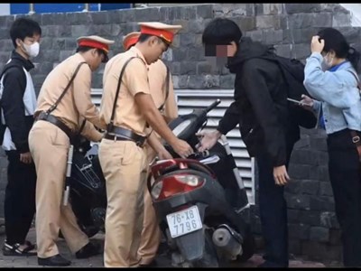 Chấn chỉnh tình trạng học sinh vi phạm an toàn giao thông