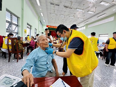 1.000 người nghèo được khám, tầm soát bệnh và cấp thuốc miễn phí