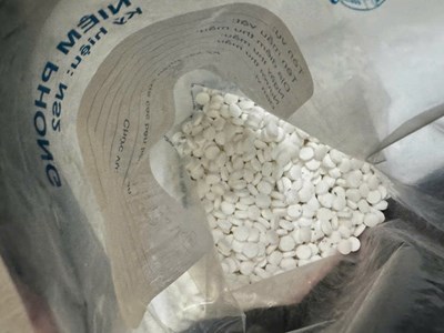 Xác định viên nén trong túi nilon dạt vào bờ biển Quảng Ngãi không phải ma túy