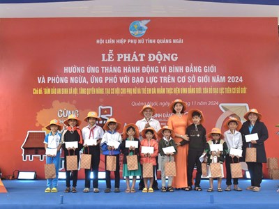 Lan tỏa mạnh mẽ đến cộng đồng về bình đẳng giới