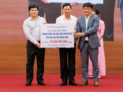 Quảng Ngãi chung tay xóa nhà tạm, nhà dột nát