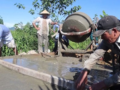 Quảng Ngãi đẩy nhanh tiến độ thực hiện, giải ngân vốn đầu tư xây dựng NTM