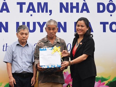 Quảng Ngãi khởi công xây dựng xóa nhà tạm, nhà dột nát cho hộ nghèo