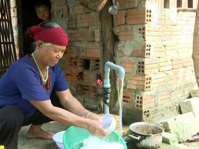 Gỡ khó tiêu chí nước sạch trong xây dựng nông thôn mới nâng cao