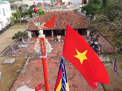 Thiêng liêng cây nêu ngày Tết ở đảo Lý Sơn