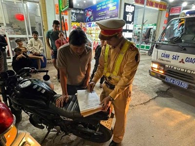 Xử phạt hơn 4,7 tỉ đồng vi phạm trật tự an toàn giao thông trong dịp Tết