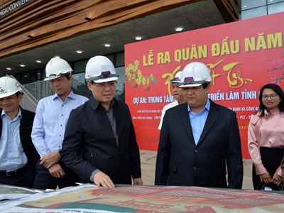 Đẩy nhanh các dự án trọng điểm ngay từ đầu năm