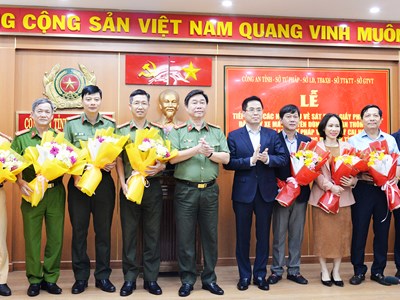 Công an tỉnh Quảng Ngãi tiếp nhận 4 nhiệm vụ mới từ các Sở, ngành