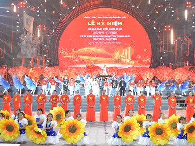 Sẵn sàng chương trình nghệ thuật “Quảng Ngãi - Đất mẹ Anh hùng”