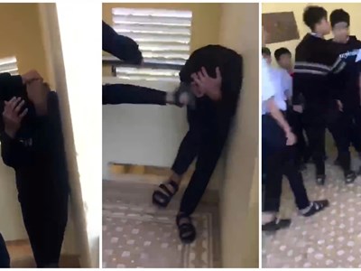 Hai học sinh lớp 8 đánh học sinh lớp 7, quay clip phát tán mạng xã hội