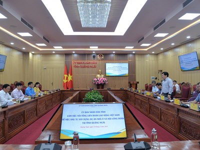 Thống nhất dành quỹ đất khoảng 2ha để xây dựng 750 căn nhà ở xã hội