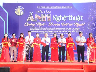 Triển lãm ảnh nghệ thuật chủ đề “Quảng Ngãi 50 năm – Đất và Người”
