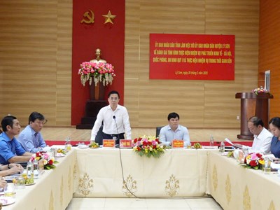 Lý Sơn phát triển các sản phẩm du lịch phù hợp với tiềm năng, lợi thế