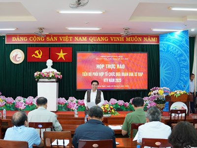 Đảm bảo các điều kiện tổ chức Cuộc đua xe đạp toàn quốc năm 2025