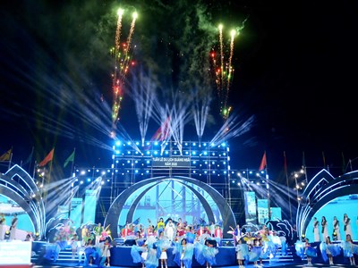 Đặc sắc Chương trình nghệ thuật khai mạc Tuần lễ Du lịch Quảng Ngãi