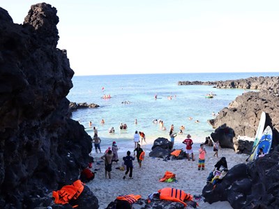 Du khách ra đảo Lý Sơn tăng cao trong Tuần lễ Du lịch