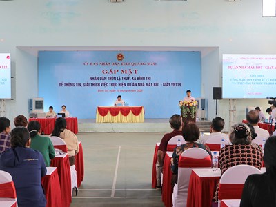 Phát triển dự án Nhà máy bột - giấy VNT19 phải đi đôi với bảo vệ môi trường