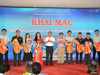 Quảng Ngãi khai mạc Ngày Sách và Văn hóa đọc Việt Nam năm 2025