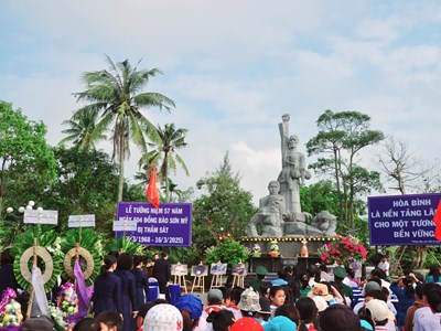 Hơn 26 tỉ đồng thực hiện tôn tạo Di tích quốc gia Khu Chứng tích Sơn Mỹ