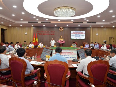 Đảm bảo Kỳ thi tốt nghiệp THPT tại Quảng Ngãi diễn ra an toàn