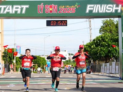 Giải Việt dã “Lý Sơn – Theo dấu chân tiền tiêu”