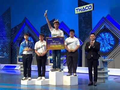 Gặp gỡ chàng trai vừa xuất sắc giành vòng nguyệt quế Đường lên đỉnh Olympia