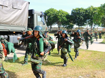 Kiểm tra công tác sẵn sàng chiến đấu dịp kỷ niệm 80 năm Cách mạng Tháng Tám và Quốc khánh 2.9